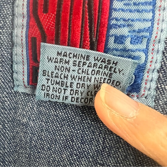 Vintage Sun Belt Denim Snap Button Up Maxi Dress Sleeveless Sz L Cotton A Line - Picture 7 of 9